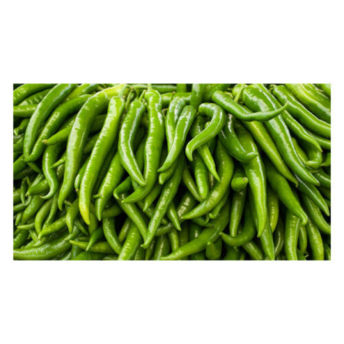 FRESH Long Green Chilli – 500g