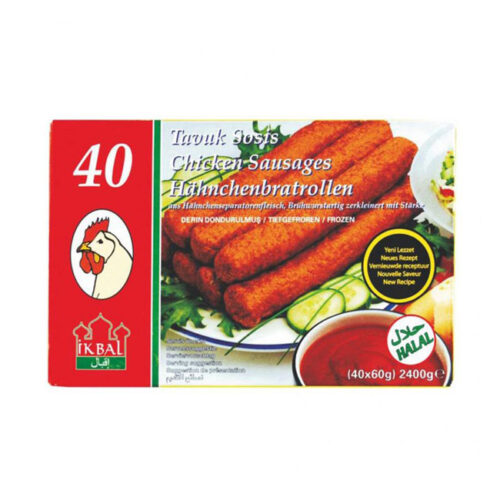 Ikbal Chicken Sausages – 40*60g