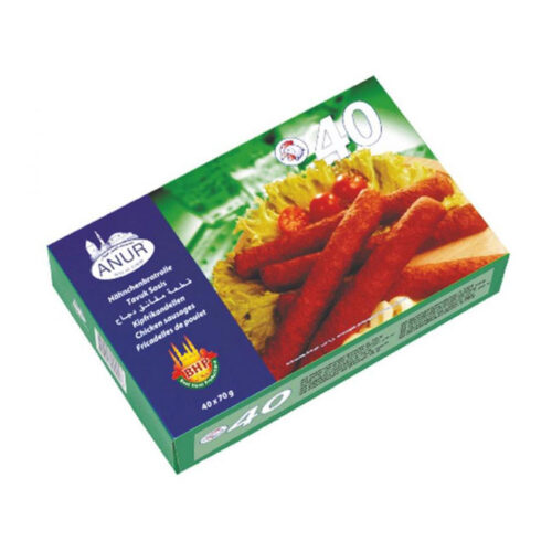 Anur Chicken Sausages – 40*70g