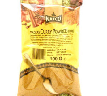 Natco Madras Curry Powder (Hot) – 100g