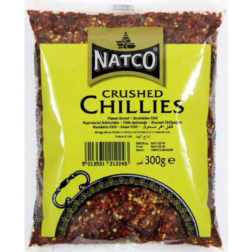 Natco Crushed Chillies – 300g