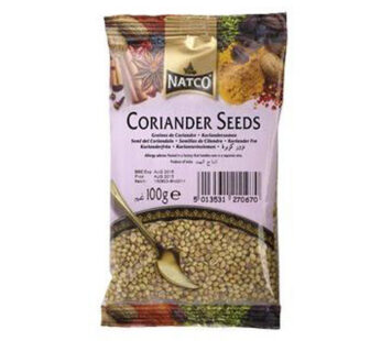 Natco Coriander Seeds – (100g) Pack