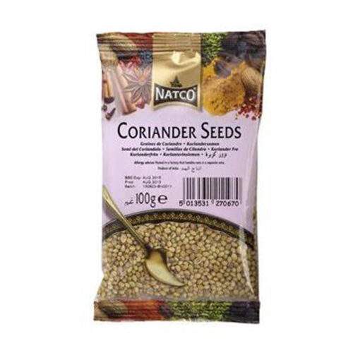 Natco Coriander Seeds – (100g) Pack