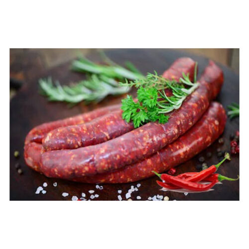 Lamb Sausage (Merguez – Spicy) – 500g