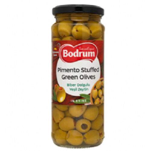 Bodrum Pimento Stuffed Green Olives – 680g