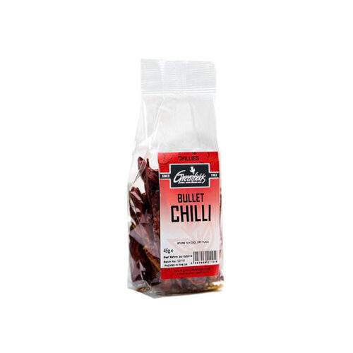 Greenfields Bullet Chilli – 45g