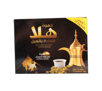 Hala Coffee Lel Sadah With Cardamom – 12*25g