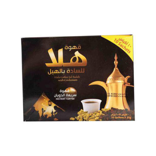 Hala Coffee Lel Sadah With Cardamom – 12*25g