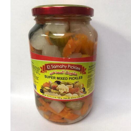 El Samahy Pickles (Super Mixed Pickles) – 1000g