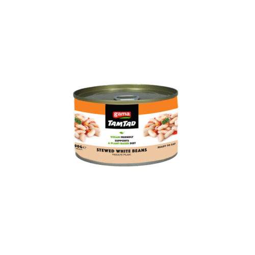 TamTad Stewed White Beans – 400g