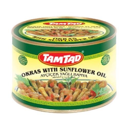 TamTad Okras with Sunflower Oil – 400g