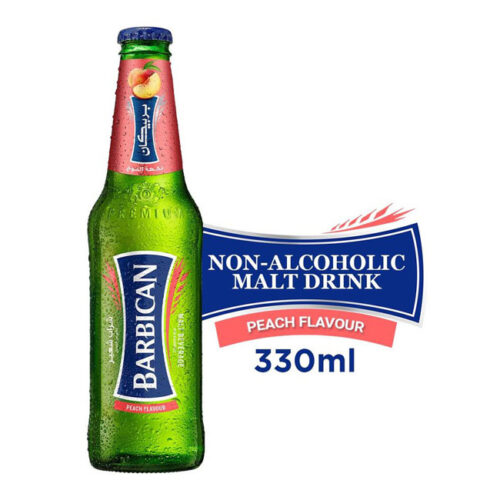 BARBICAN PEACH NON ALCOHOLIC 330ml
