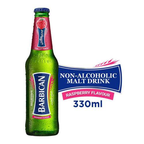BARBICAN RASPBERRY NON ALCOHOLIC 330ml