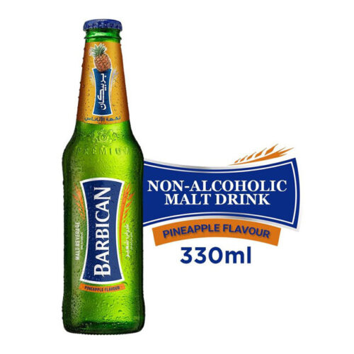 BARBICAN PINEAPPLE NON ALCOHOLIC 330ml