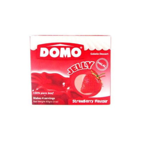 Domo Jelly Strawberry – 85g