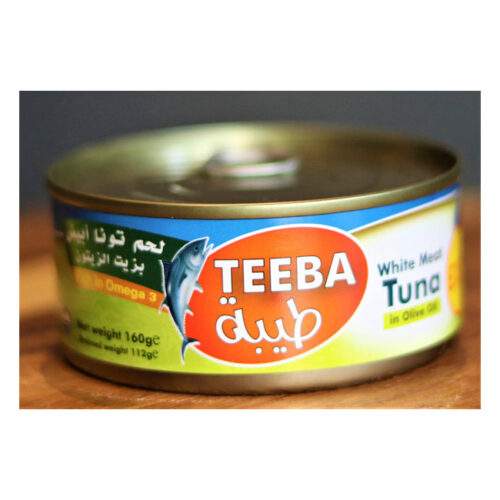 Teeba White Meat Tuna in Olive Oil – 160g