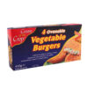 4 Ovenable Vegetable Burgers - 450g