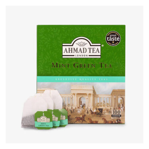 (Ahmad Tea) Mint Green Tea 100bag