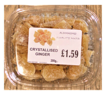 Aldimashqi Quality- Crystallised Ginger-200g