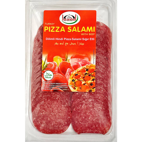 Istanbul Pizza Salami With Vegetable