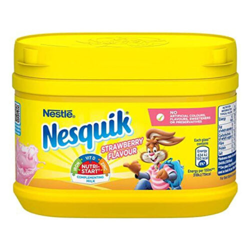 Nestle Nesquik Strawberry Milkshake Mix – 300g