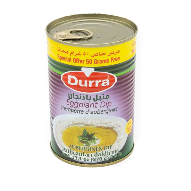 DURRA EGGPLANT DIP (MOUTABEL) 370G – AL-DIMASHQI