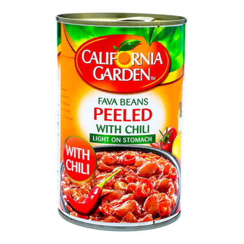 California Garden Fava Beans Peeled Chilli 450g