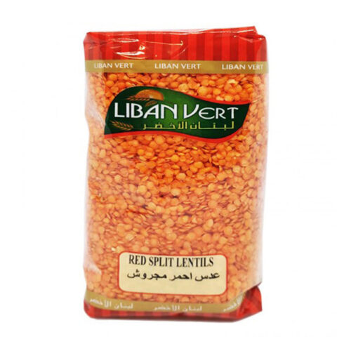 LIBAN VERT RED SPLIT LENTILS