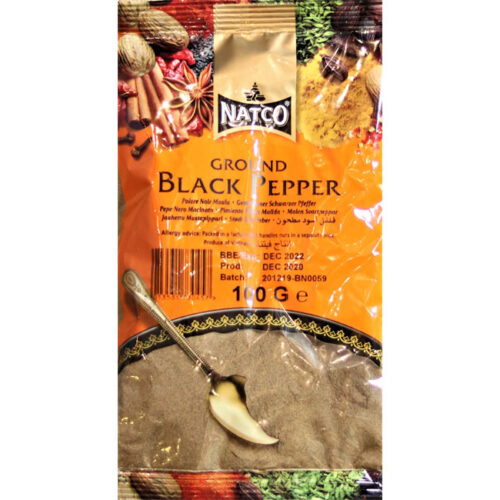 Natco Ground Black Pepper – 100g