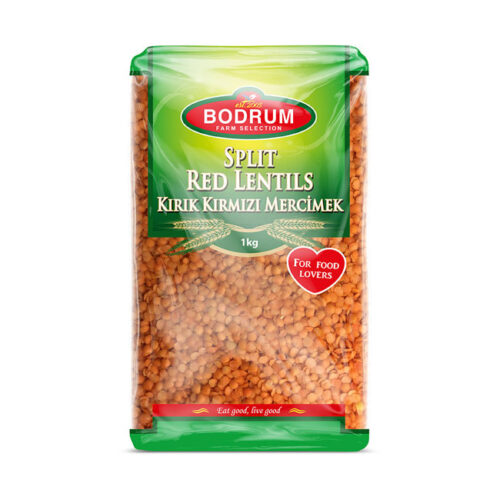 Bodrum Split Red Lentils – 1kg