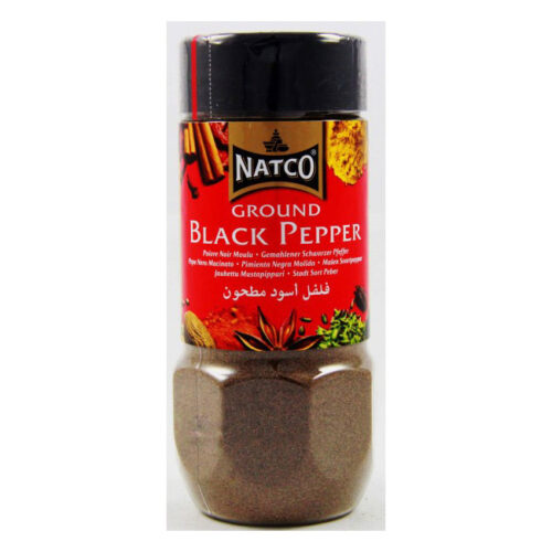 Natco Ground Black Pepper Jar – 100g