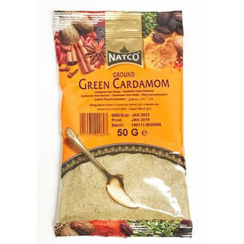 Natco Ground Green Cardamom – 50g
