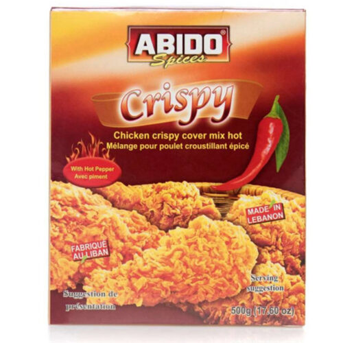 ABIDO CRISPY CHICKEN MIX HOT 500GR
