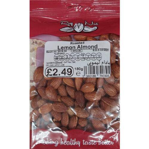 ROY NUT LEMON ALMOND 180G