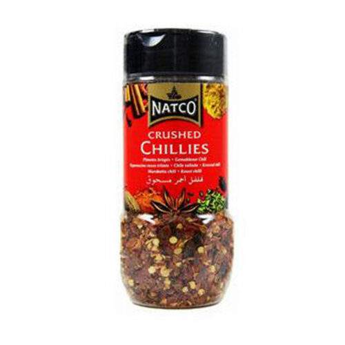 Natco – Crushed Chillies 80gr Jar