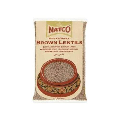 Natco Brown Lentils – 2Kg
