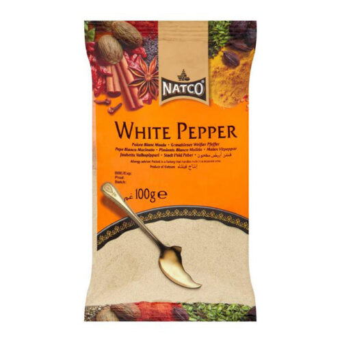 Natco Ground White Pepper – 100g