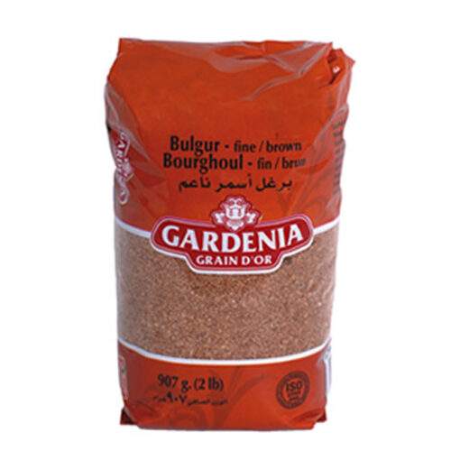 GARDENIA BROWN FINE BULGUR 907G