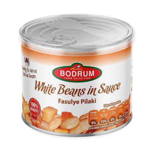 BODRUM WHITE BEANS IN SAUCE 400GR