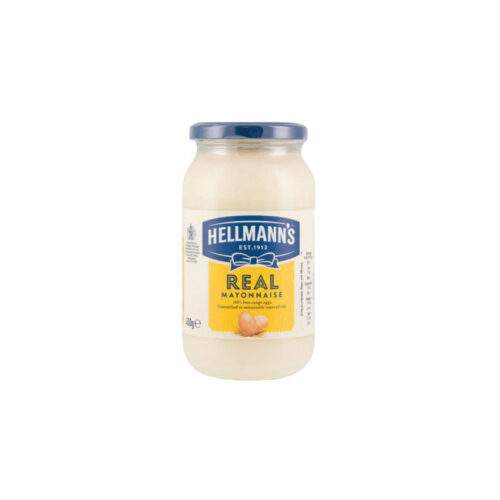 HELLMANN’S REAL MAYONNAISE JAR 400G
