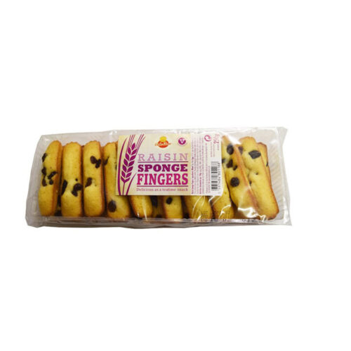 CAKE ZONE RAISIN FINGERS 250G