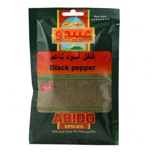 ABIDO BLACK PEPPER 50GR