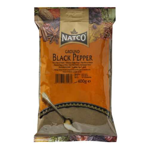 Natco Ground Black Pepper 400G