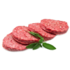 AL-DIMASHQI FRESH BEEF BURGER 400g- 5 PCS. IN PACK