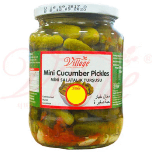VILLAGE MINI CUCUMBER PICKLES-360G