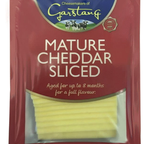 GARSTANGMATURE CHEDDAR SLICED- 140g