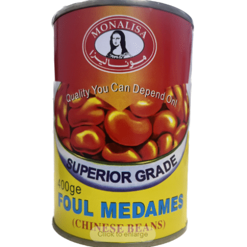MONALISA FOUL MEDAMES 400g -EACH