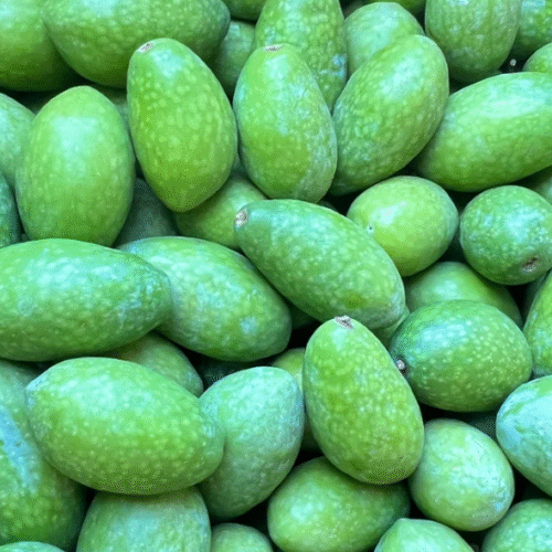 FRESH GREEN OLIVES -500g