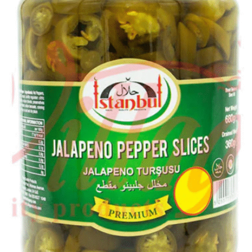 Istanbul jalapeno pepper slices-680g