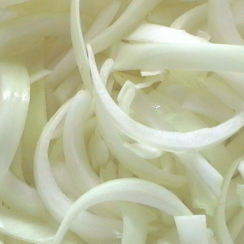 FRESH SLICED WHITE ONION-250G